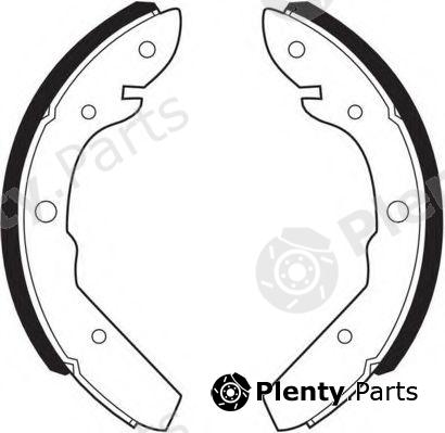  FERODO part FSB82 Brake Shoe Set