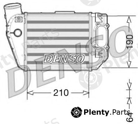  DENSO part DIT02021 Intercooler, charger