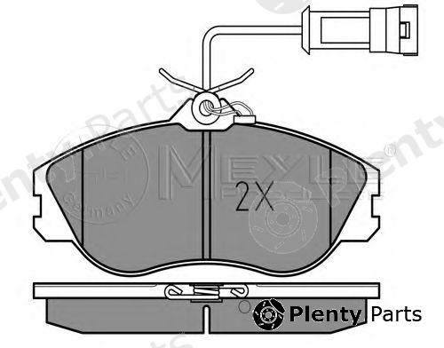  MEYLE part 0252113819/W (0252113819W) Brake Pad Set, disc brake
