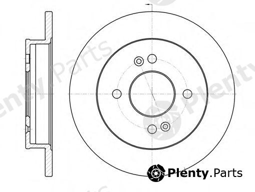  REMSA part 6991.00 (699100) Brake Disc