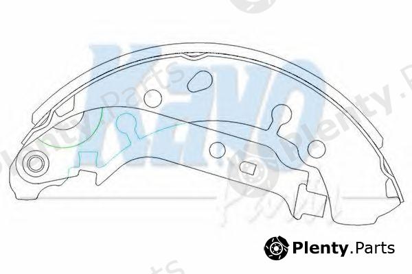  KAVO PARTS part KBS-9906 (KBS9906) Brake Shoe Set