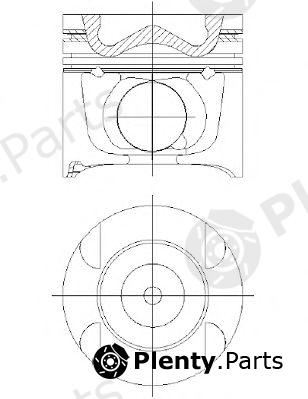  NÜRAL part 87-427400-20 (8742740020) Piston