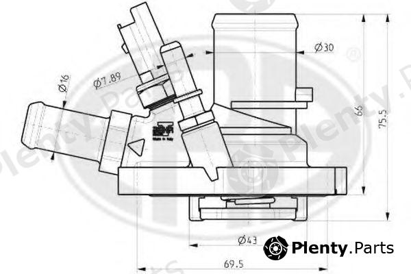  ERA part 350014 Thermostat, coolant