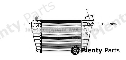  AVA QUALITY COOLING part VWA4200 Intercooler, charger