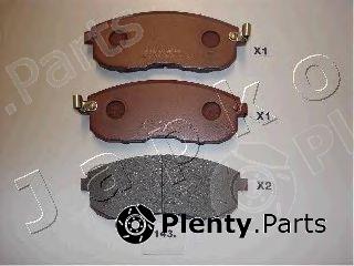  JAPKO part 50143 Brake Pad Set, disc brake