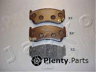 JAPKO part 50191 Brake Pad Set, disc brake