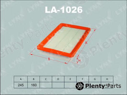  LYNXauto part LA1026 Air Filter