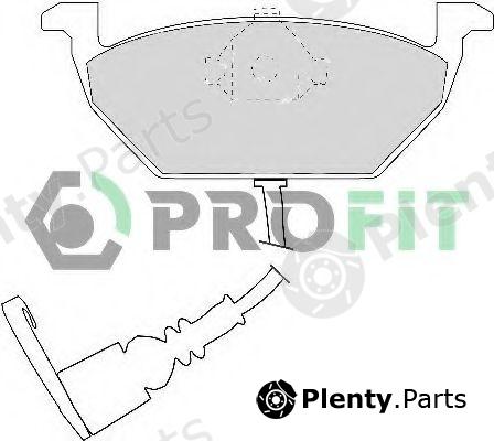  PROFIT part 5000-1398 (50001398) Brake Pad Set, disc brake