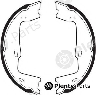  FERODO part FSB227 Brake Shoe Set, parking brake