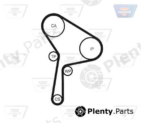  OPTIBELT part ZRK1067 Timing Belt