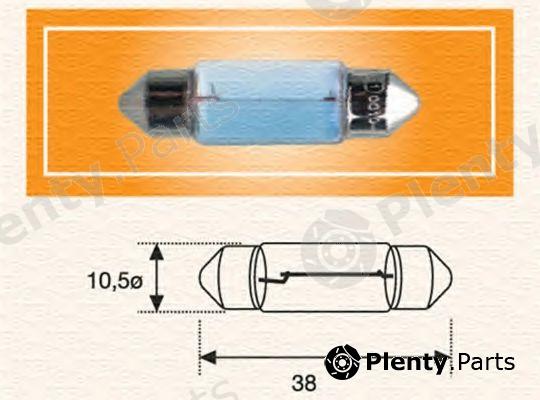 MAGNETI MARELLI part 009462100000 Bulb, licence plate light; Bulb, interior light; Bulb