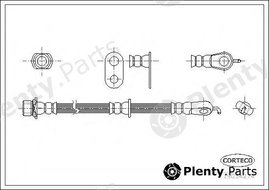  CORTECO part 19034274 Brake Hose
