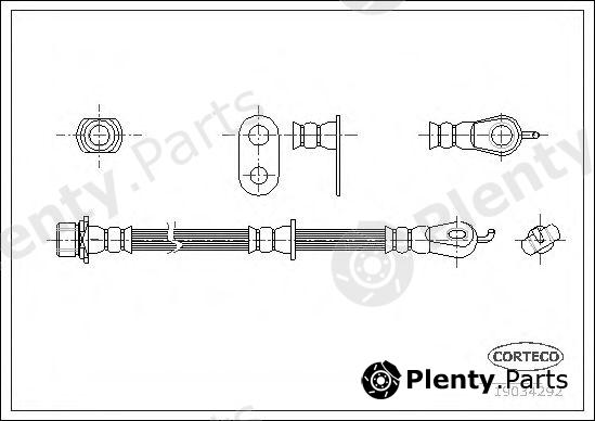  CORTECO part 19034292 Brake Hose