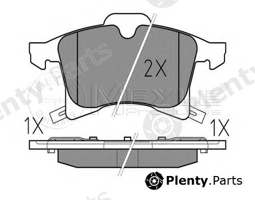  MEYLE part 0252833219/W (0252833219W) Brake Pad Set, disc brake