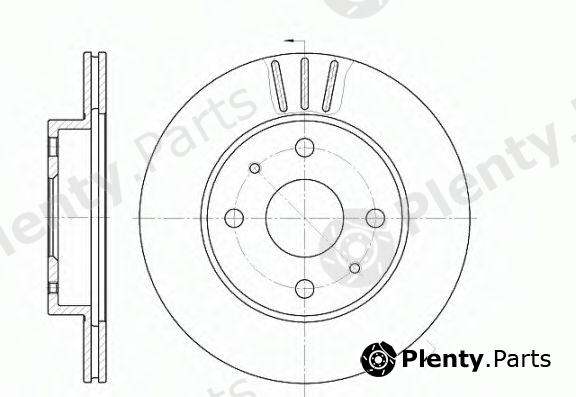  REMSA part 6954.10 (695410) Brake Disc