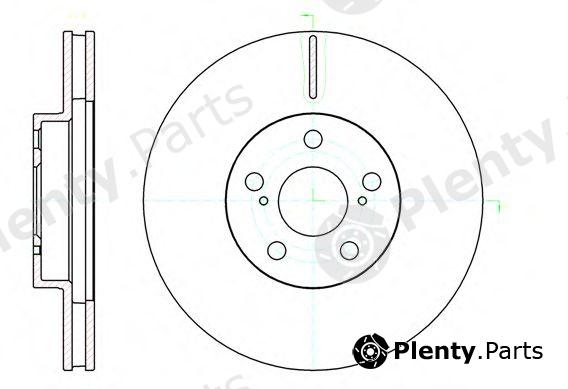  REMSA part 61093.10 (6109310) Brake Disc