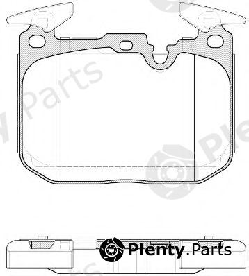  REMSA part 1491.10 (149110) Brake Pad Set, disc brake