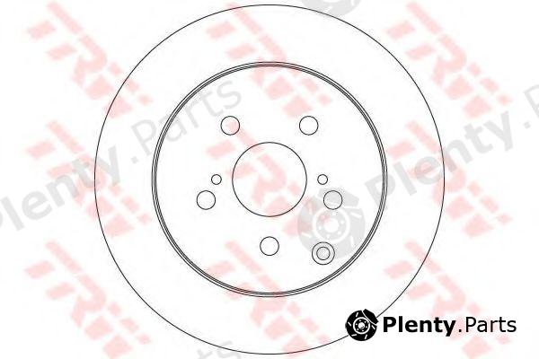  TRW part DF6319 Brake Disc