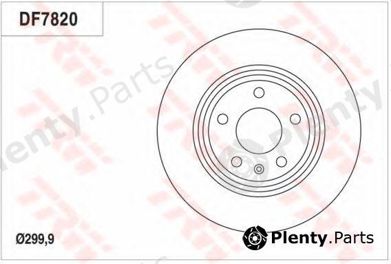  TRW part DF7820 Brake Disc