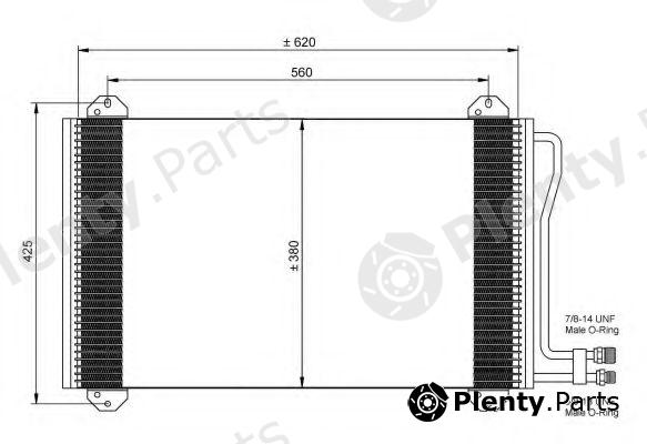  NRF part 35811 Condenser, air conditioning
