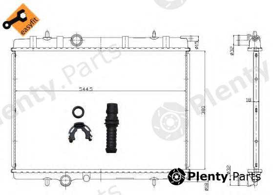  NRF part 58304 Radiator, engine cooling