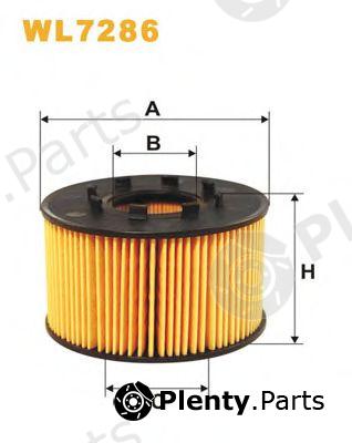  WIX FILTERS part WL7286 Oil Filter