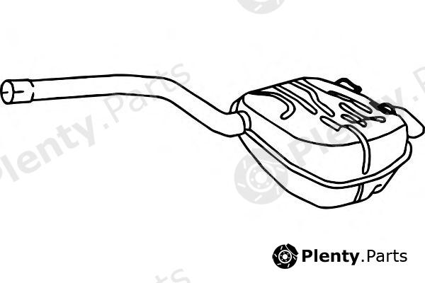  FENNO part P7881 End Silencer