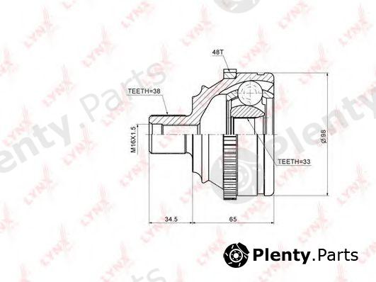  LYNXauto part CO-8023A (CO8023A) Joint Kit, drive shaft