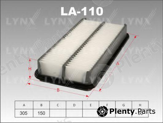  LYNXauto part LA110 Air Filter