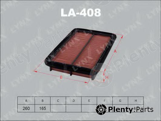  LYNXauto part LA408 Air Filter