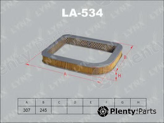  LYNXauto part LA534 Air Filter