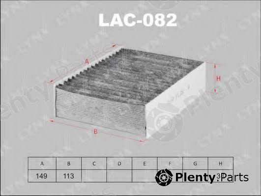  LYNXauto part LAC082 Filter, interior air