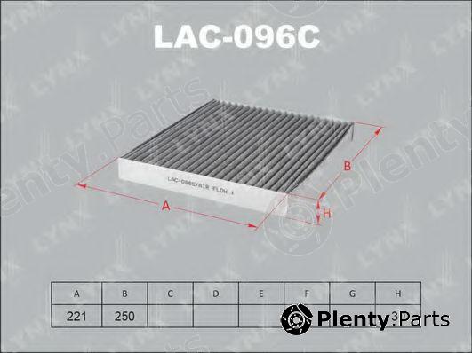  LYNXauto part LAC096C Filter, interior air