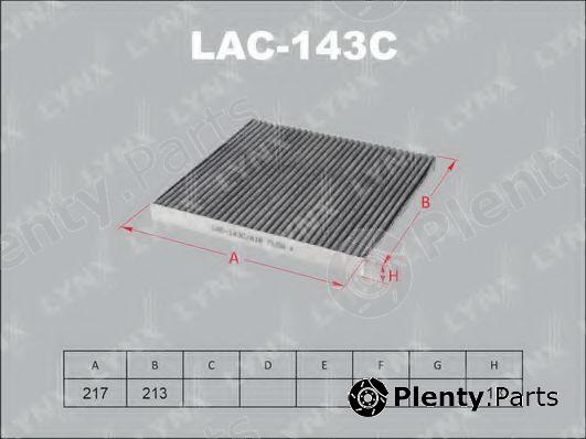  LYNXauto part LAC143C Filter, interior air