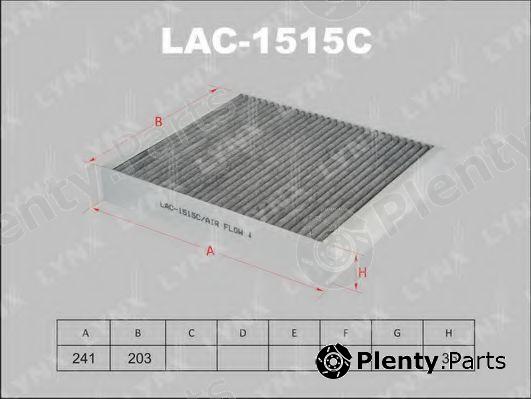  LYNXauto part LAC1515C Filter, interior air