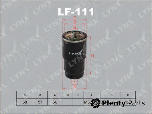  LYNXauto part LF111 Fuel filter