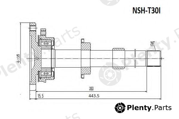  ASVA part NSHT30I Replacement part