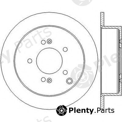  JURID part 562454JC Brake Disc