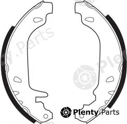  FERODO part FSB243 Brake Shoe Set