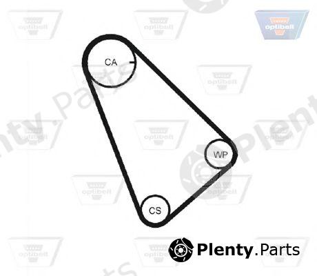 OPTIBELT part ZRK1048 Timing Belt
