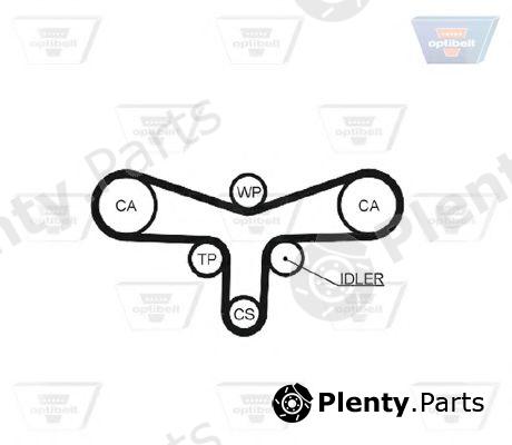  OPTIBELT part ZRK1464 Timing Belt