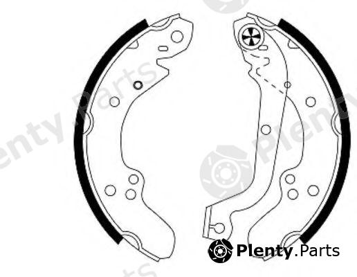  HELLA part 8DB355000-641 (8DB355000641) Brake Shoe Set