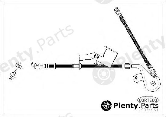  CORTECO part 19034954 Brake Hose