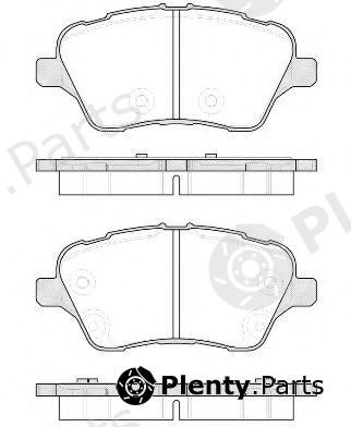  REMSA part 1514.00 (151400) Brake Pad Set, disc brake
