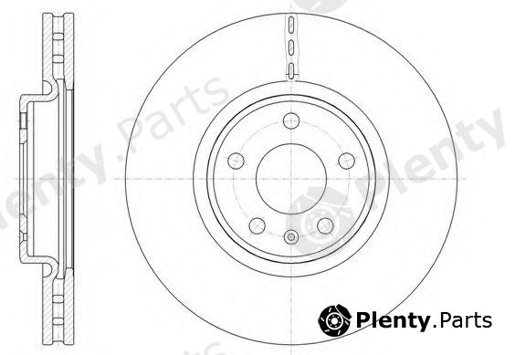  REMSA part 61543.10 (6154310) Brake Disc