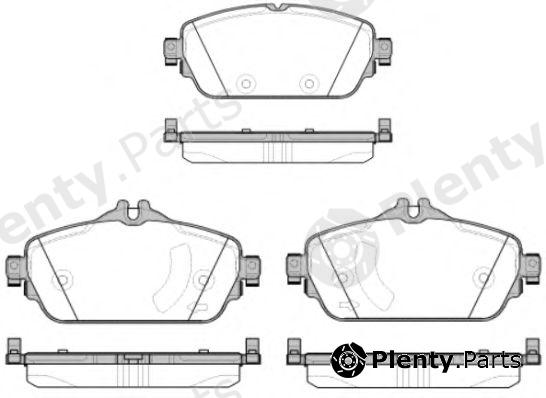  REMSA part 1592.08 (159208) Brake Pad Set, disc brake