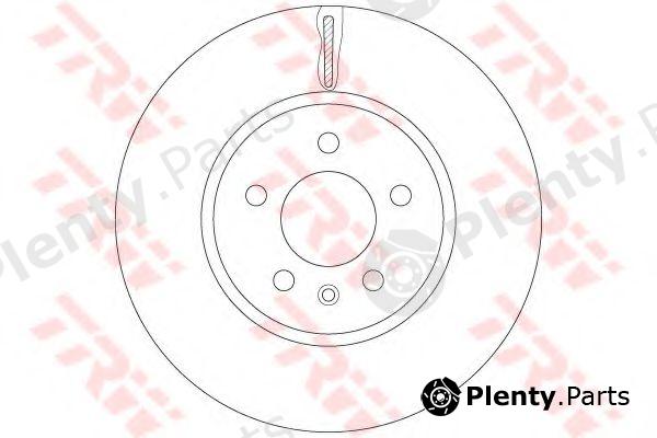  TRW part DF6260 Brake Disc