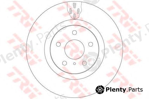  TRW part DF6480 Brake Disc