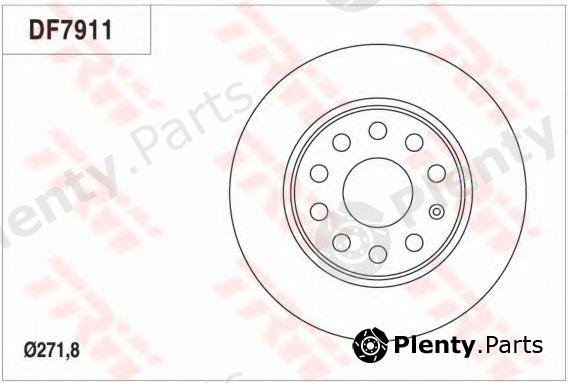  TRW part DF7911 Brake Disc