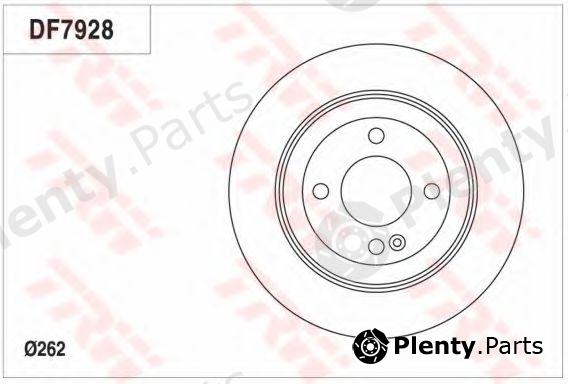  TRW part DF7928 Brake Disc